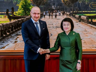 柬埔寨国会支持加强柬埔寨与克罗地亚多领域合作
