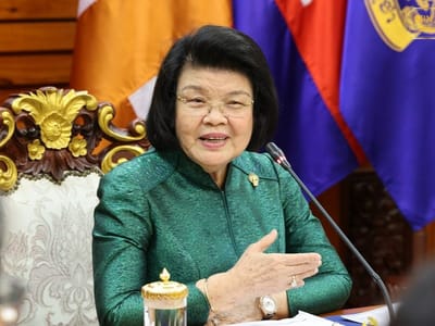 柬埔寨国会主席昆索达丽致电祝贺印度独立80周年