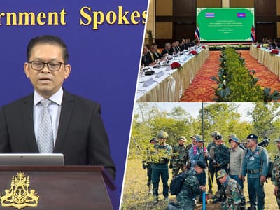 柬埔寨已向泰国发送10次外交照会 请求召开边境委员会会议