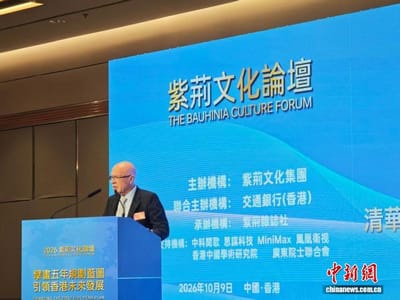 马丁·雅克：第一个五年规划是香港实现发展愿景的重要抓手