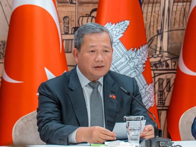 洪玛奈结束土耳其访问，前往哈萨克斯坦继续外访行程