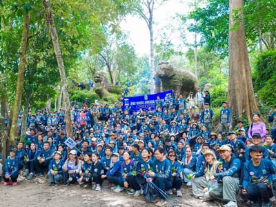 “重返吴哥古都”慈善徒步活动圆满结束，捐赠超1.65亿瑞尔支援儿童医院