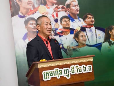 柬埔寨奥委会：民间支持助力实现历史性首枚奥运奖牌梦