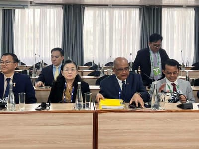 柬埔寨国会代表团出席在坦桑尼亚举行的第153届各国议会联盟大会相关会议