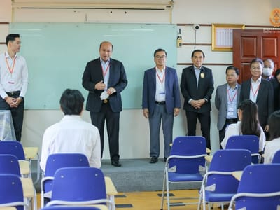 柬埔寨副首相洪玛尼视察公务员面试考场