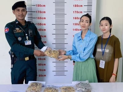 金边警方破获首饰店盗窃案：涉案财物价值近40万美元