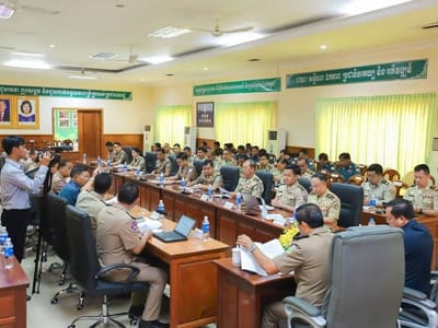 柬埔寨拉塔纳基里省召开会议，部署打击网络诈骗行动