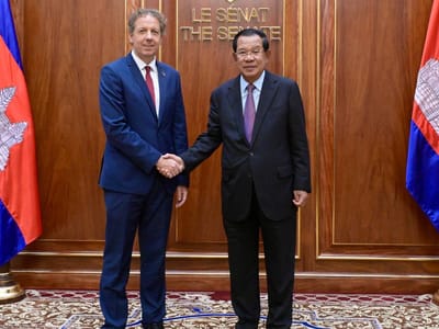 洪森感谢欧盟长期以来对柬埔寨的支持