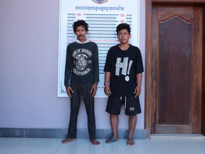 涉嫌盗窃和吸毒 卜迭棉芷省两名男子被移送法办