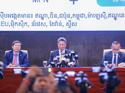 2027年中起大型货轮可直航停靠西哈努克港 每标准箱运费将降低200美元