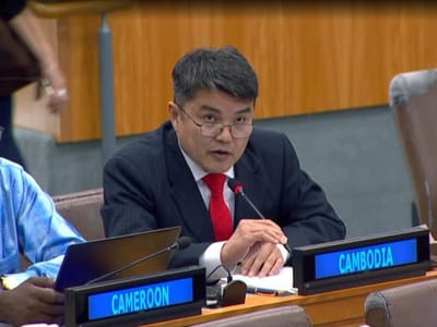 柬埔寨呼吁国际社会关注流离失所者回归问题