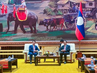 柬埔寨农业部长会见老挝总理，推动农业合作