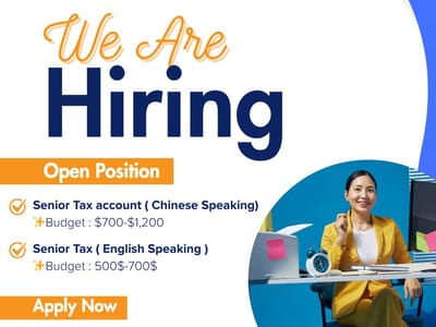 WE'RE HIRING