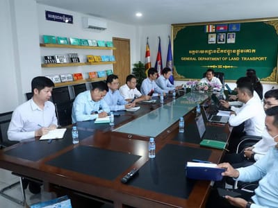 柬埔寨公共工程与运输部准备试运行数字网约车服务数据管理系统