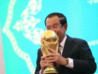 洪森致信法国总统马克龙 祝愿法国队夺得2026年世界杯冠军
