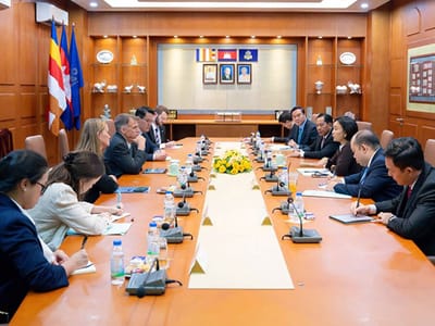 柬国家银行与美国财政部讨论能源价格与金融稳定问题！