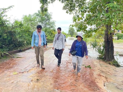 柬埔寨暹粒省遭遇严重洪灾，逾6000户民宅受影响