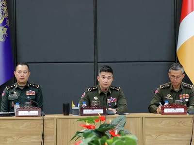 柬国防部：泰军在边境地区持续行动，阻碍柬埔寨民众重返家园