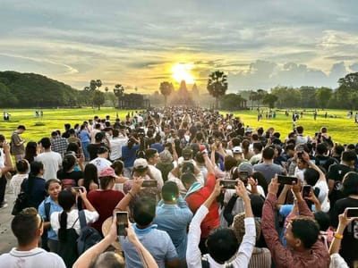 下降近50%！前5个月访柬国际游客仅超150万人次