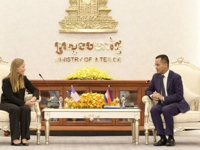 美国承诺协助柬埔寨打击跨国犯罪