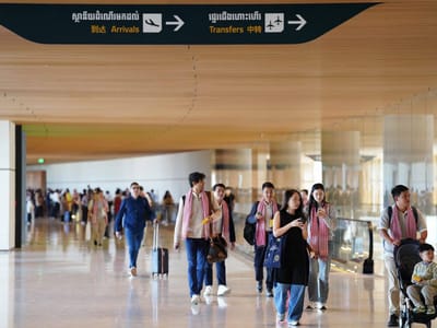 柬埔寨前5个月航空客运微降6% 货运逆势大增34%
