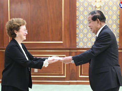 哥伦比亚新任大使承诺：任期内将加强哥柬双边关系