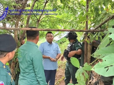 蒙多基里省警察局长慰问前线执勤警力