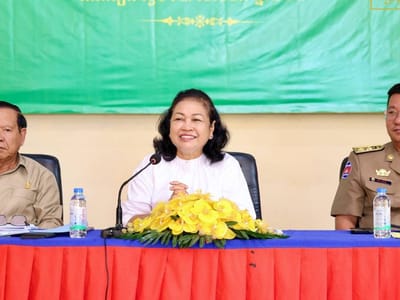 柬埔寨参议员鼓励女性参加2027年乡分区理事会选举