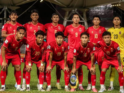 柬埔寨今晚出战FIFA东南亚杯，迎战缅甸队力争出线权