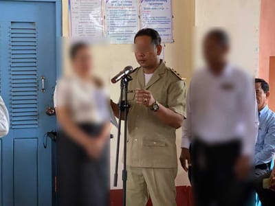 涉嫌为电诈团伙提供场所：柬埔寨1乡长及3名同伙被起诉，中国籍嫌疑人在逃