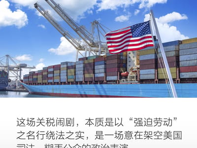美国新关税刚落地，就被自己人告了｜真相