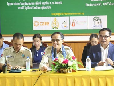 “湄公河繁荣项目”助力拉达那基里省和蒙多基里省少数民族社区应对气候变化