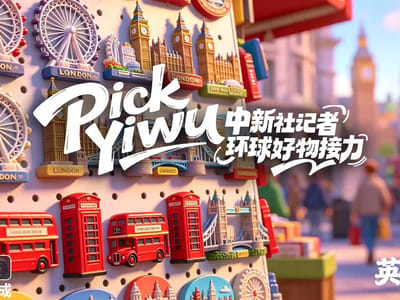 Pick Yiwu英国站：一枚冰箱贴撬动“大市场”