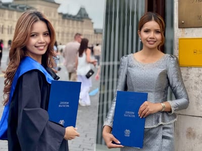 柬埔寨女学子成为首位毕业于俄罗斯著名学府的柬籍女性