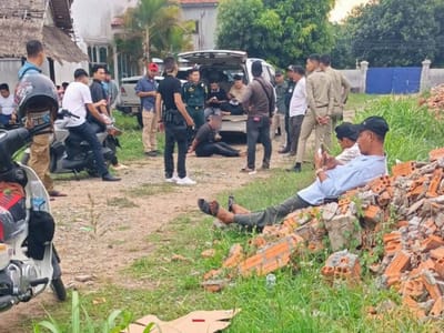 金边中国男子涉嫌杀害两名柬埔寨人被捕