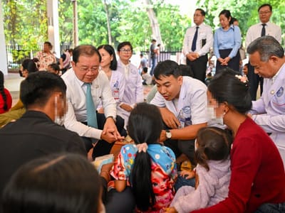 坤塔帕花儿童医院是柬埔寨以慈悲、质量和希望救治儿童的象征