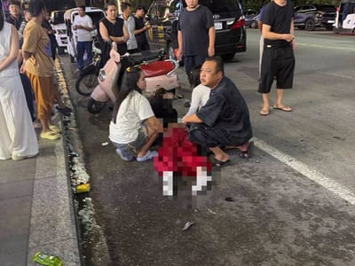 西港一中国女子晨练时遭车辆撞击身亡