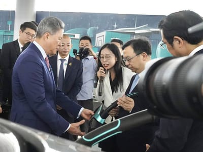 中国先进快充技术落地柬埔寨，年底将启用18座电动汽车充电站