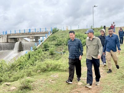 应对台风影响 柬埔寨水源与气象部官员赴柏威夏省检查主要蓄水池