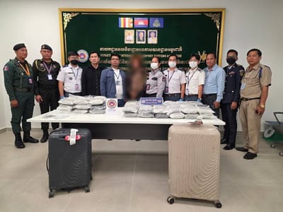 德崇国际机场查获近35公斤大麻