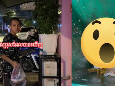 金边隆边区发生一起弃婴事件
