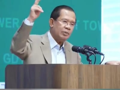 洪森亲王严厉警告：企图推翻政府，必“露头就打”！