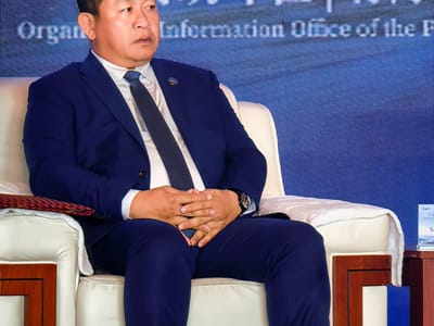 白马省省长赴华推介投资机遇，强调德崇扶南运河潜力