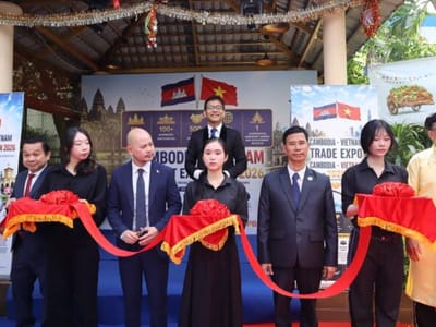 2026年柬越贸易博览会在胡志明市盛大开幕！
