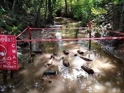 柬埔寨排雷行动中心提醒民众：洪水期间需高度警惕未爆弹药