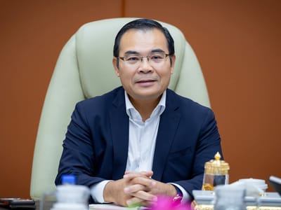 柬埔寨水源气象部部长调研磅通省水库建设进度