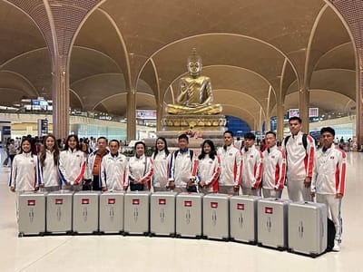 柬埔寨代表团出征亚运会：将秉持体育精神，不进行任何歧视