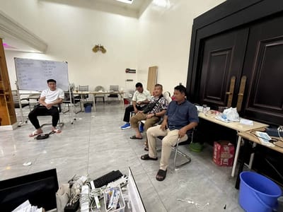 巴域警方打击一隐蔽网络诈骗窝点 逮捕33名中越籍嫌疑人