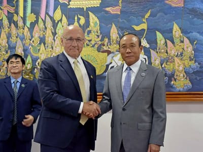 柬埔寨国选委主席向联合国特别报告员介绍选举机制与筹备情况