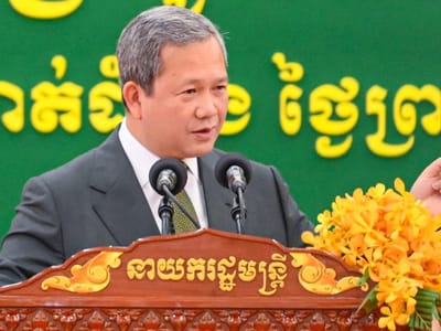 洪玛奈首相：柬埔寨领土寸土不让，坚持通过外交和国际法维权